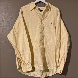 Ralph Lauren Men's Yellow Shirt